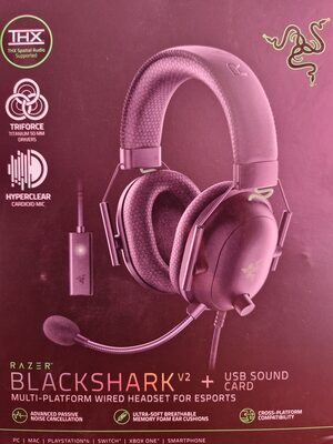 Razer BlackShark V2 + USB Sound Card - 4
