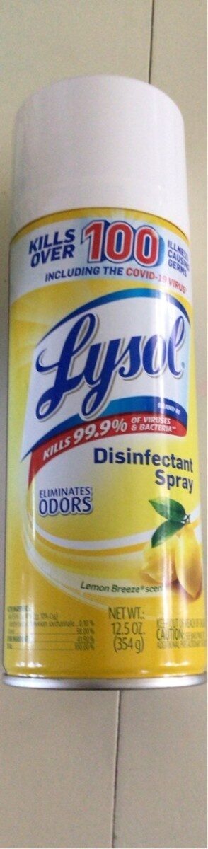 Disinfectant spray - Product - en