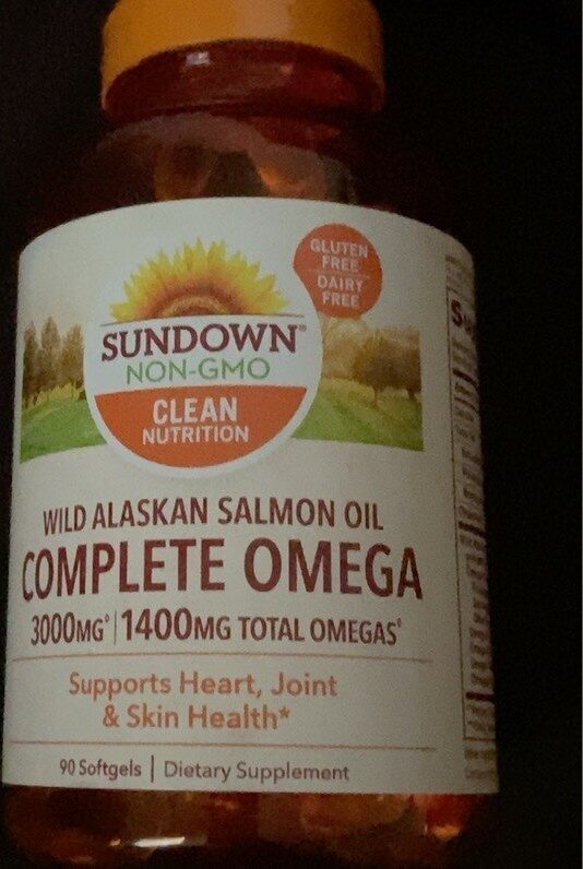 Wild alaskan salmonoil complete omega - Product - en