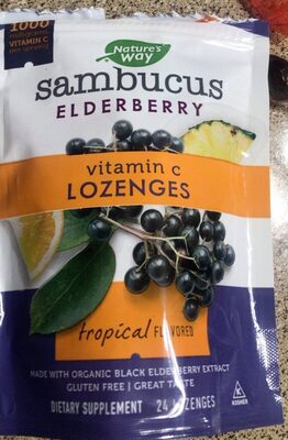 Sambucus elderberry - Ingredients - en