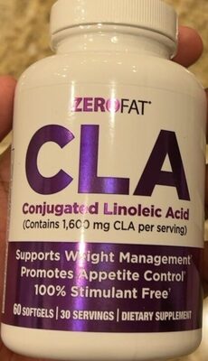 Zero Fat (Conjugated Linoleic Acid) - Product - en