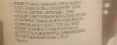 olay cleansing and nourishing body wash - Ingredients - en