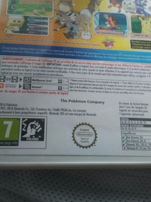 Jeu Nintendo 3DS - Pokémon Soleil - 1