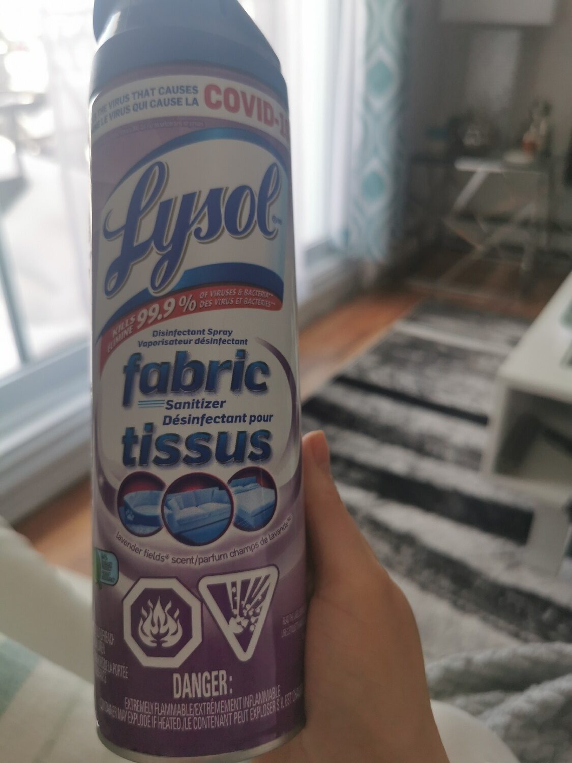 Lysol fabric sanitizer - Product - xx