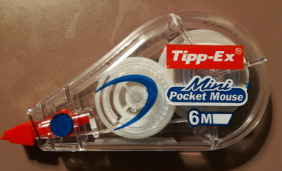 Correcteur Tipp-Ex Mini Pocket Mouse 6MMX5M - Bic - Product - fr
