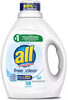 Ultra Free Clear HE Liquid Laundry Detergents - Product