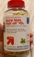 Burp less fish oil +D3 - Product - en