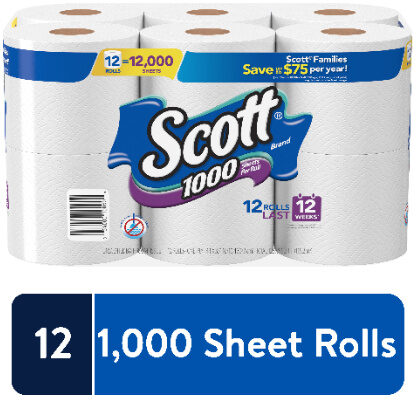 1000 sheets - 12 rolls - Product - en