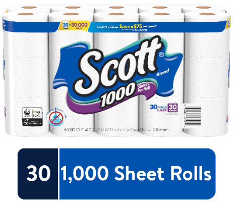 1000 sheets - 30 rolls - Product - en