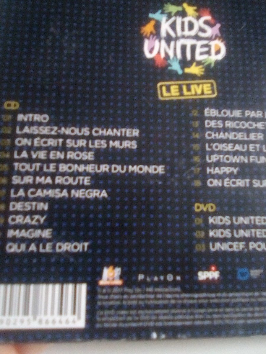 Kids United: Le Live - Ingrédients - fr