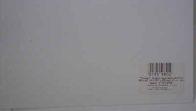 Бумага чертежная (ватман) 200 г/м2 А3 ( 297 x 420 мм) 42 см лист марка "А" БЧ 0590 - 1