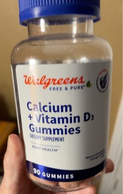 Calcium & vitaminD gummies - Produit - en