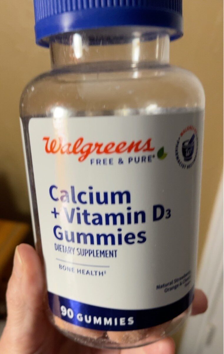 Calcium & vitaminD gummies - Produit - en