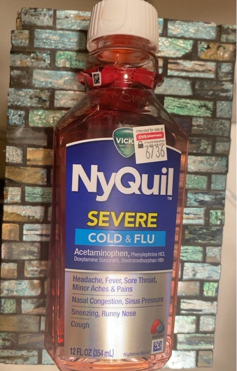 Severe cold & flu - Produit - en