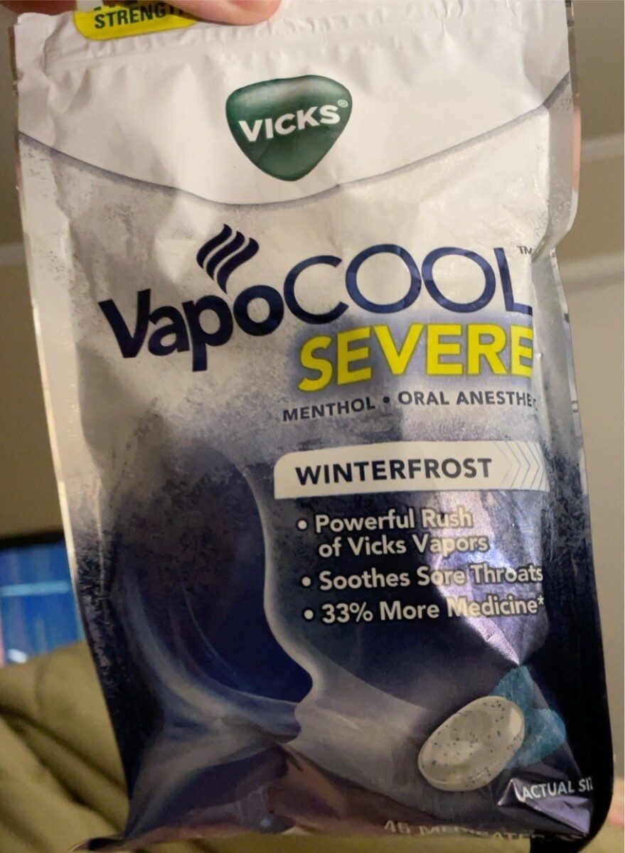 Vapor cool cough drops - Product - en