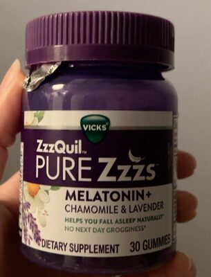 ZzzQuil Pure Zzzs melatonin - Produit - en