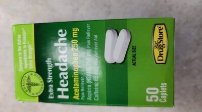 Lil drug store headache acetaminophen shelf - Produit - en