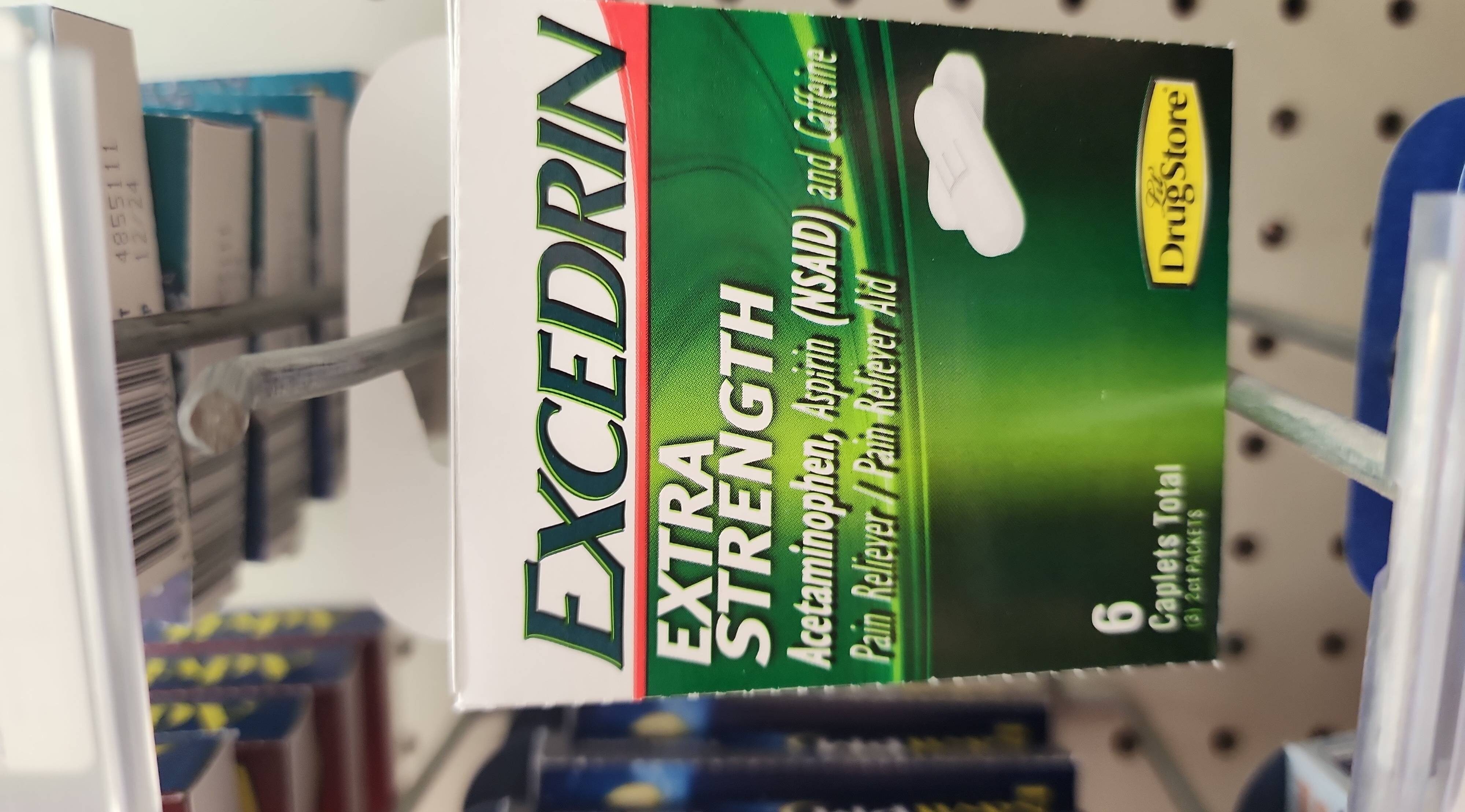 Excedrin extra strength trial peg - Product - en