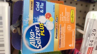 Alka seltzer plus cold flu trial peg - Product - en