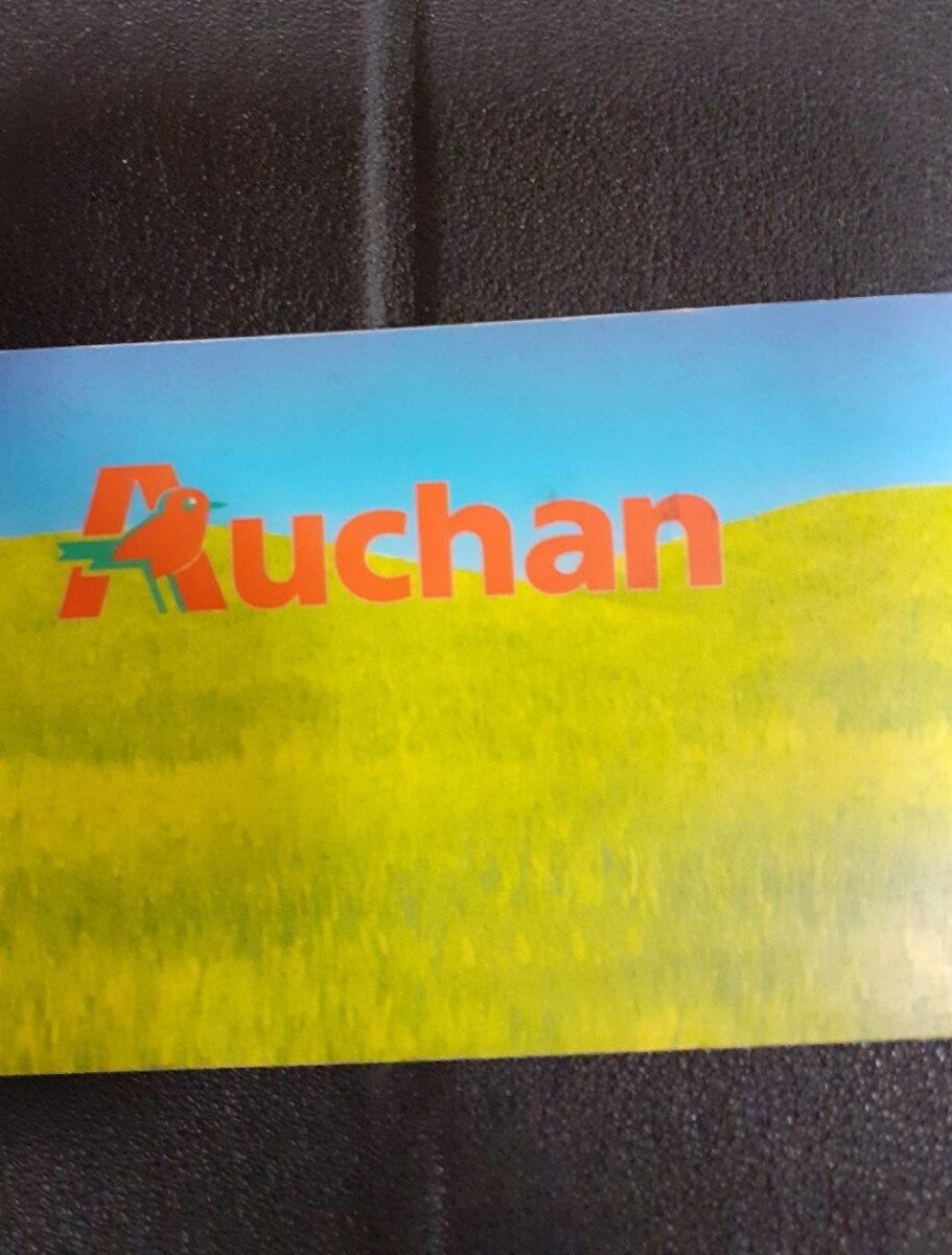 Carte Auchan - Product - fr