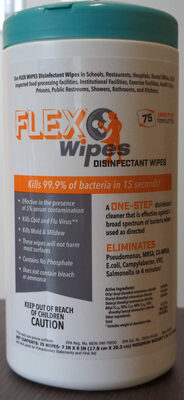 Flex Wipes Disinfectant Wipes - Product - en