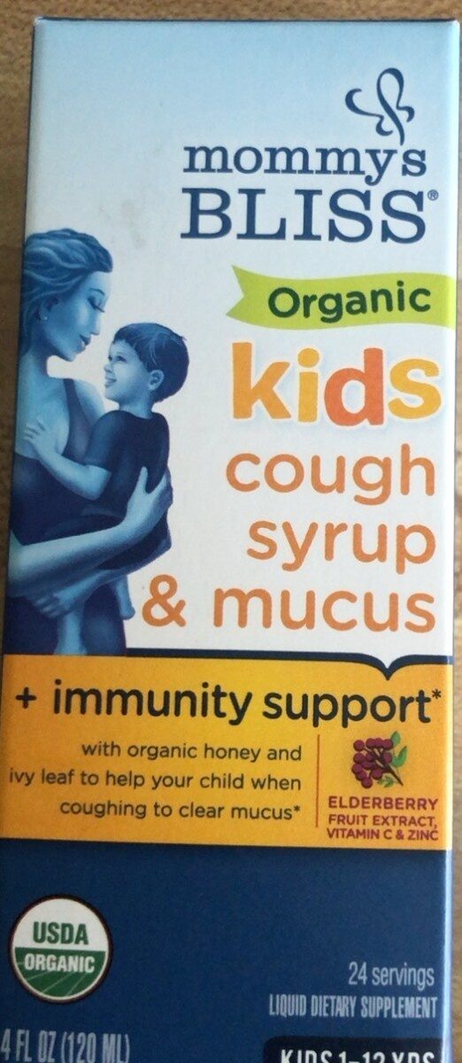 Kids cough syrup & mucus - Product - en
