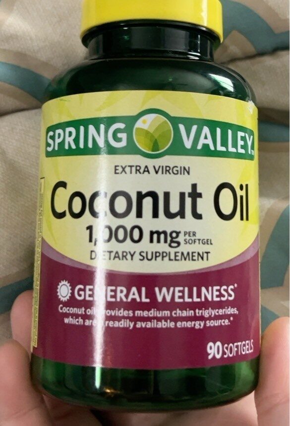 Coconut Oil Dietary Supplement - Product - en