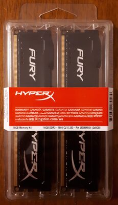 HyperX HX318C10FBK2/16 - 1