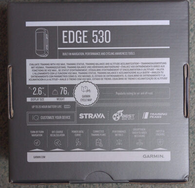 Edge 530 - Ingredients - fr
