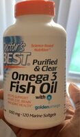 Purified & Clear Omega 3 Fish Oil - Product - en