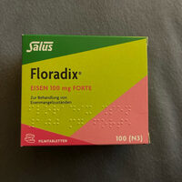 Floradix Eisen 100mg Forte - Product - de