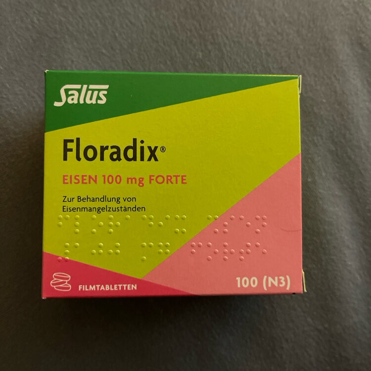 Floradix Eisen 100mg Forte - Produit - de