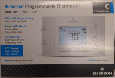 Thermostat programmable 80 Series - Product - en