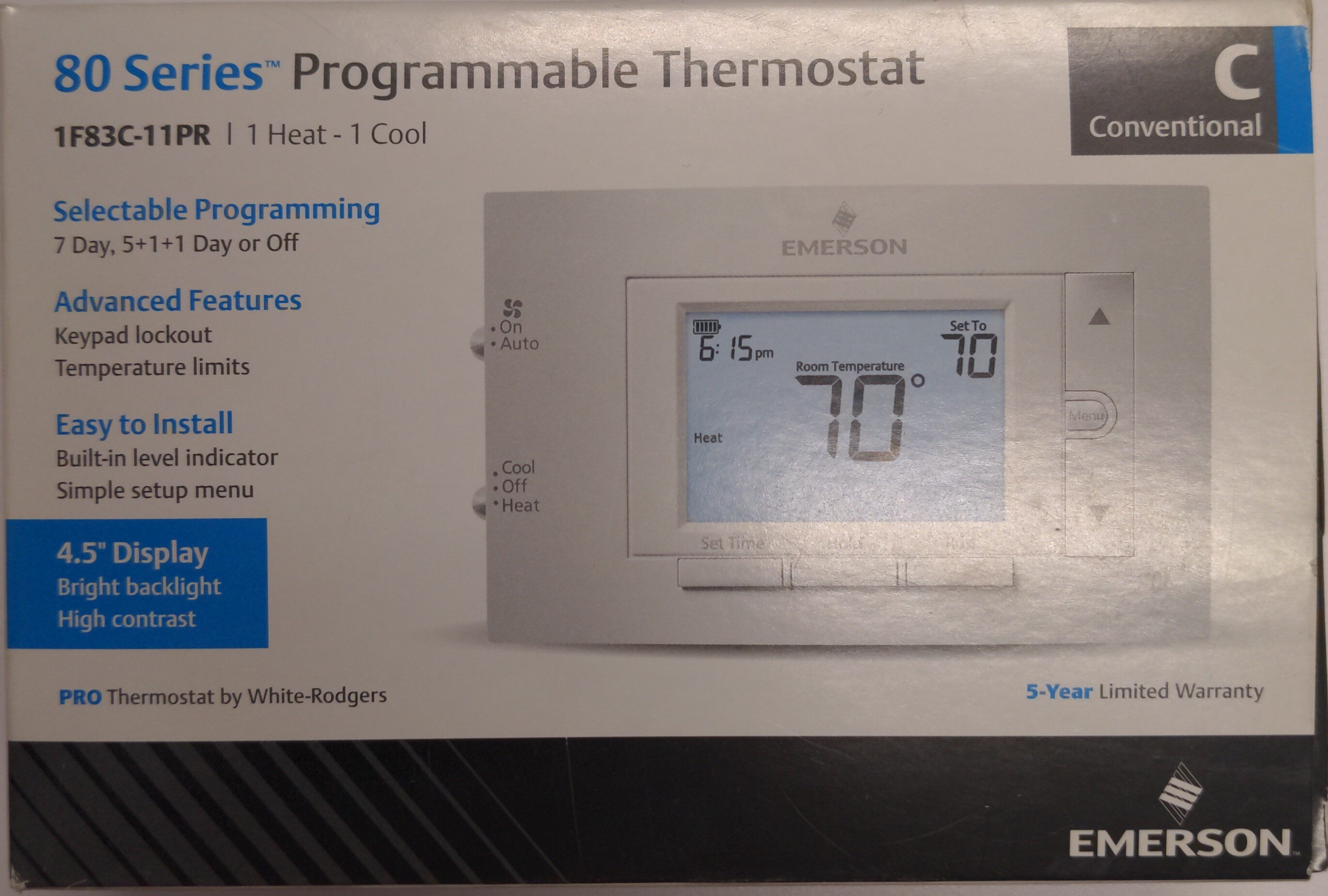 Thermostat programmable 80 Series - Product - en