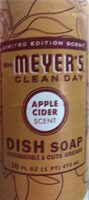 Mrs. Meyers clean day dish soap apple cider scent - Product - en