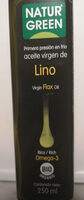 aceite virgen de lino - Ingredients - es