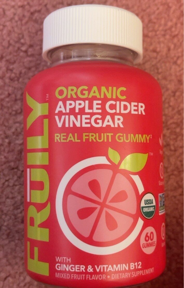 Organic Apple Cider Vinegar Real Fruit Gummy - Product - en