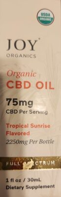 Organic CBD Oil - 1