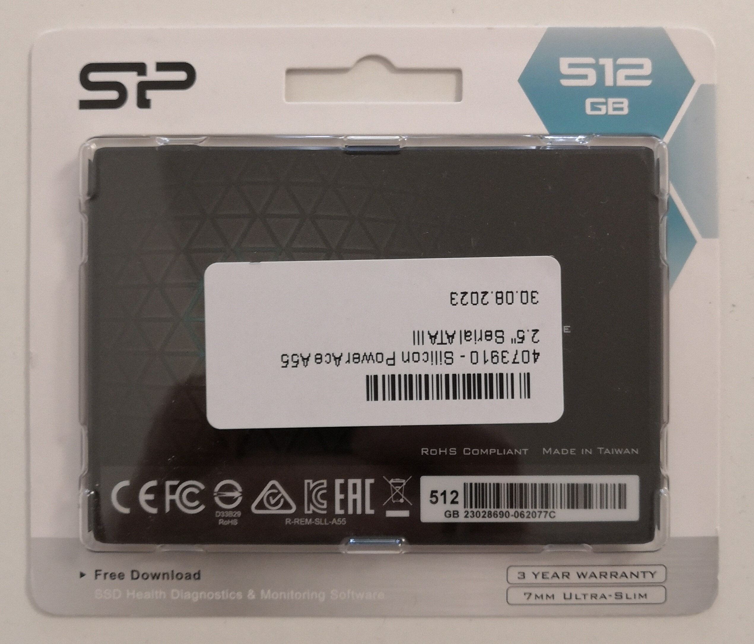 2.5" SATA III Solid State Drive Ace A55 - Product - de