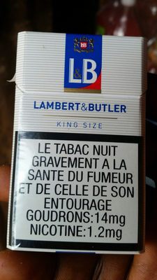 LAMBERT&BUTLER - Product - fr