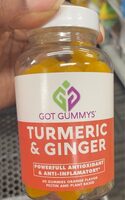 Tumeric & Ginger Gummies - Product - en
