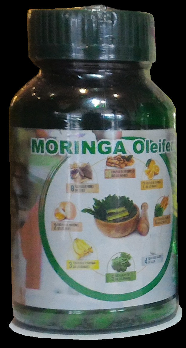Gélules de Moringa Oleifera (poudre de feuilles) - Product - fr
