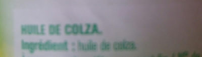 huile de colza - Ingredients - fr