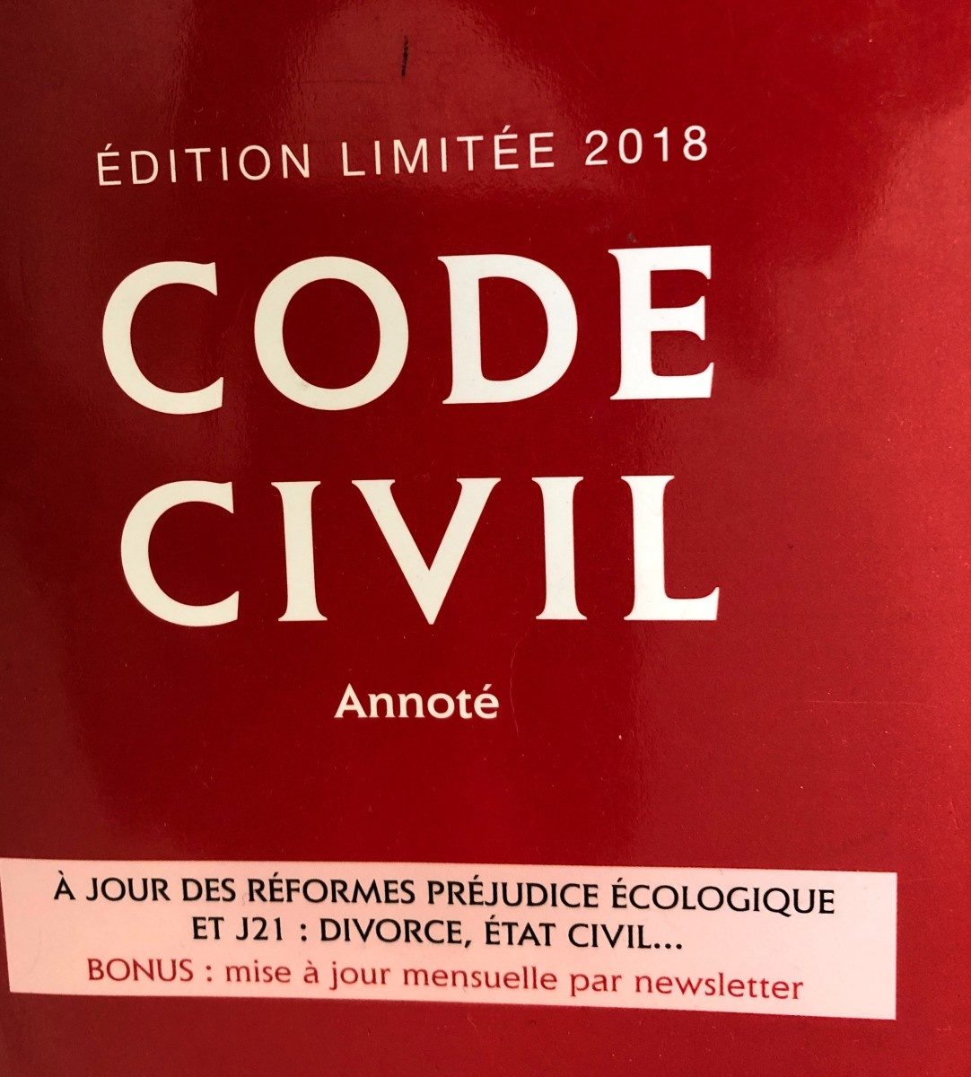 Code civil - Ingredients - fr