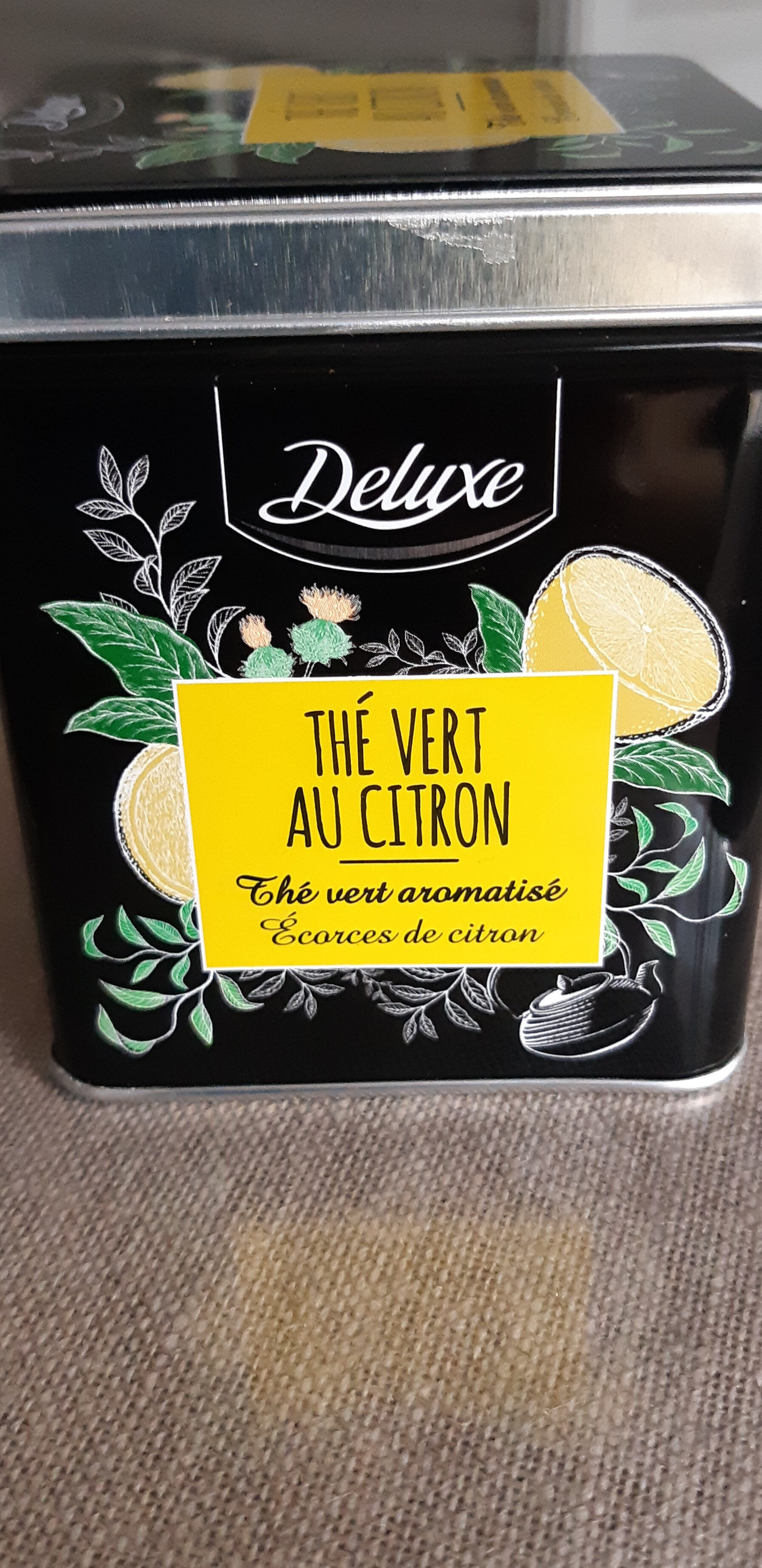 Thé vert au citron - Produit - fr
