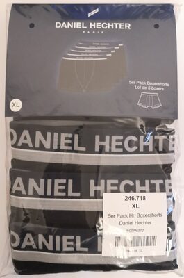 Daniel Hechter Boxershorts, schwarz, 5er Pack - 1