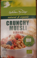 Golden Bridge Crunchy Muesli Berries BIO - Product - en