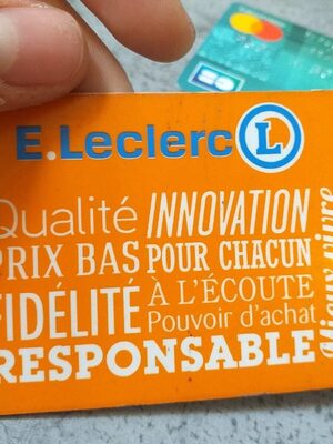 Carte leclerc - Produit - fr
