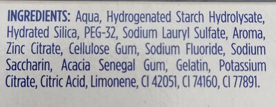 Signal Haleine Pure - Ingredients