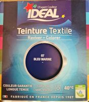 Teinture Liquide Grand Teint Pour Tissus Ideal, Bleu Marine - Produit - fr